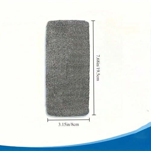 Lot de 12 lingettes de nettoyage en microfibre avec bord élastique 2