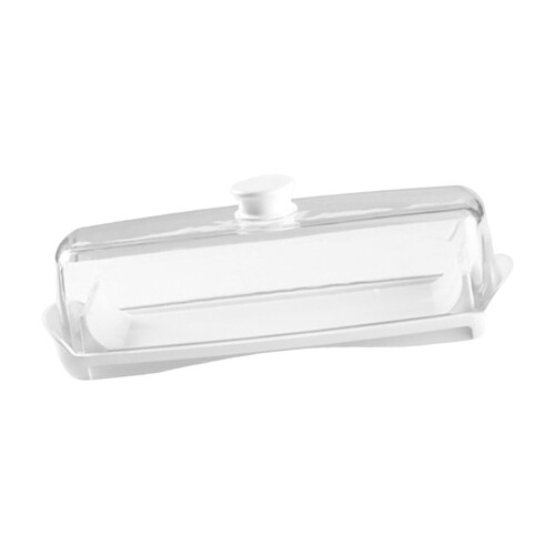 Household Butter Dish with Covers Kitchen Accessory Large Capacity Sealing Dish Clear 1
