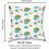 Fodere per cuscini in misto cotone stile Mid-Century, set da 4 pezzi, 45x45 cm 2