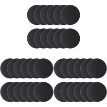 12 kusů filtrů na kompost s dřevěným uhlím, kulaté, 6,7 palce