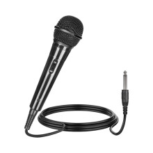 Electric Audio Karaoke Wired Microphone, Chat, Webcast, Home Audio And Video Microphone, Power Amplifier Speaker Live Streaming Sound Card Microphone