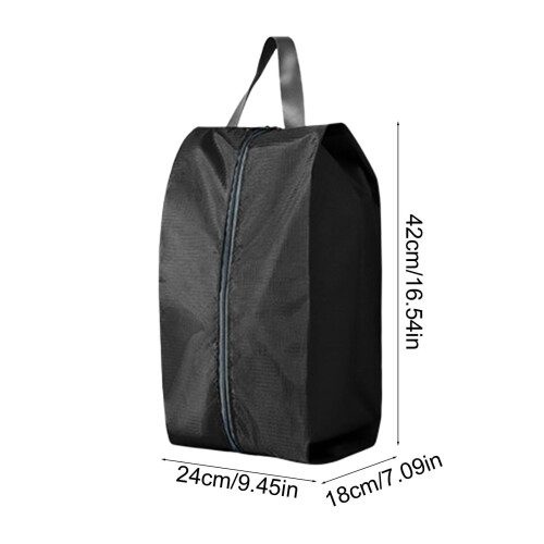 Waterproof Shoe Bags Portable Zipper Handle2Pack 2