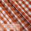 Μαξιλάρια Burnt Orange με καρό σχέδιο φθινοπώρου, διακοσμητικά μαξιλάρια 18x18, σετ 2 6