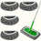 Lot de 12 lingettes de nettoyage en microfibre avec bord élastique 2