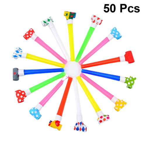 Dragon-Shaped Party Whistles 50 Pack 2