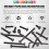 Kit de tornillos de cabeza hexagonal M6 y tuercas cilíndricas – 141 piezas 3