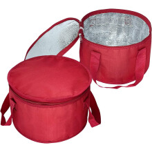 Oversized Insulated Casserole Carrier12x7Inch Red2-Pack