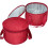 Porta-caçarolas térmico extragrande 12x7 polegadas vermelho - pacote com 2 1