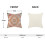 Fodere per cuscini Boho 18x18, set da 2, lino arancione, design etnico – Arredamento rustico e per esterni 6