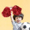 2 Stück Squads Dance Pompons Metallic Cheer Flower Stick Kleinkind 7