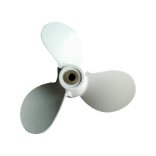 Hélice de alumínio de alta performance para motores de popa de 4 a 6 HP, 7 1/2 x 8-BA6E0-45941-01, 3 pás e 9 estrias.