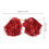 2 Stück Squads Dance Pompons Metallic Cheer Flower Stick Kleinkind 2