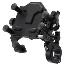 DAGESVGI Support de téléphone pour moto avec amortisseur de vibrations pour guidon de véhicule électrique DAGESVGI
