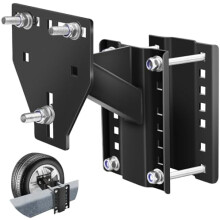 Trailer spare tire mount for utility trailers 4-8 lug 150