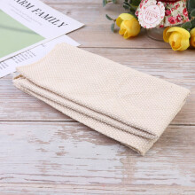 OUNONA Stickstoffe für Damen, aus strapazierfähigem Stoff, beige, 3-teilig, 20 x 20 cm, versiegelte Kanten