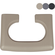 Keskikonsolin mukitelineen vaihtopehmuste, yhteensopiva vuoden 2004-2014 Ford F150 -kuorma-auton lisävarusteiden mukitelineen käsinojan suojuksen