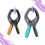 2Pcs 4cm/4.5cm Cell Phone LCD Screen Separator Chuck Wrench Mobile Tool (Green Orange) 7