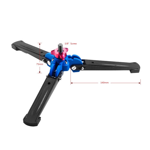 Suporte para monopé com cabeça esférica fluida e parafuso de 3/8", compatível com Hunya Ainn 1