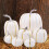 Set di 7 zucche in schiuma di varie dimensioni 5