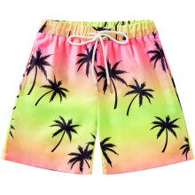BULLPIANO Boys Swim Trunks Boxer Brief Compression Liner Swim Shorts Quick Dry Bathing Suit Summer Beach Shorts