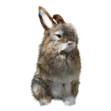 Plyšová hračka Gallickan Bunny, 23,4 cm realistický plyšový králik – narodeninový darček pre dievčatá, chlapcov, tínedžerov od 3