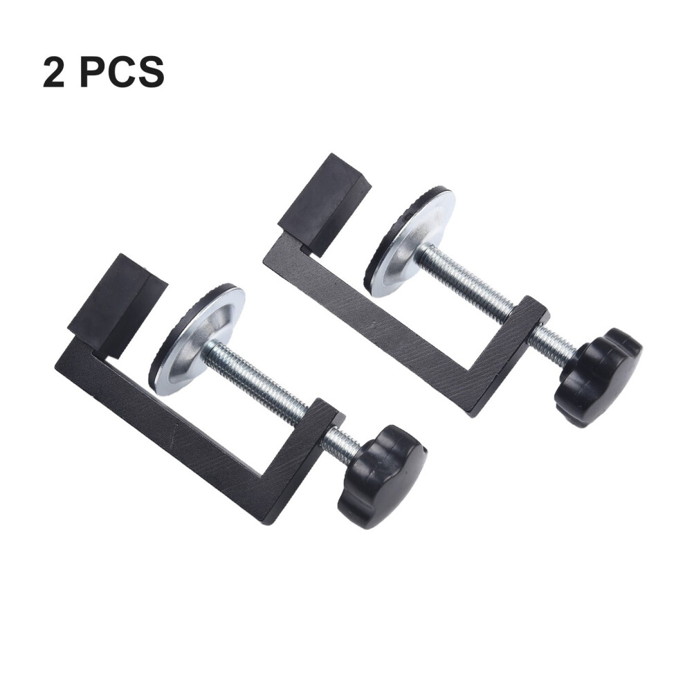 2 Pcs 10-57Mm Woodworking Clamp C-Clamp G-Clamp For Wood Plastic Drilling Fixing 9329345929403