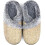 Damtofflor med fuzzy-material och fleecefoder, 1