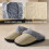 Damtofflor med fuzzy-material och fleecefoder, 4