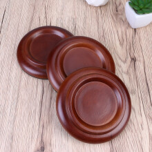 3Pcs Piano Caster Cups Floor Protectors Non-slip Shockproof for Hardwood Floors 12.5x12.5x0.9in