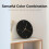 12 inch Slim Silent Wall Clock Ivory 2