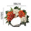 Höstkrans för ytterdörrshortensia höst 1-pack 6