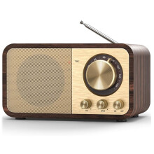 FM Radio with Reception, Portable Transistor Radio with 5W Speaker,Rechargeable Vintage Radios for Home Outdoor