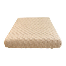 Drap-housse en polaire corail, protège-matelas à motif damier classique, couverture de lit douce et chaude pour la chambre à coucher, antidérapant