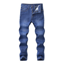 Jeans slim fit strappati per ragazzi 13-14 anni, pantaloni in denim elasticizzato effetto usurato con tasche - Blu