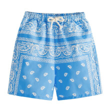 Sportshorts voor meisjes en jongens, comfortabel, casual, elastisch, met elastische tailleband en trekkoord, stijlvolle feestshorts voor kinderen,
