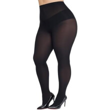 Panty's in grote maten voor vrouwen met rondingen, ondoorzichtige panty's, 70 denier