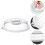 Lot de 2 petits couvercles transparents pour micro-ondes, anti-éclaboussures. 6