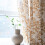 Boho Curtains Cotton-Linen Rod Pocket 59"x84" Brown 3