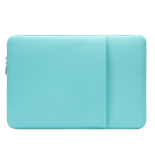 Dulces Vero Laptop Sleeve, Wear-Resistant Waterproof Cover, 14-inch, Portable, Gray