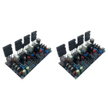 2X Mono Power Amplifier Board 1943+5200 High Power 200W After Tube Amp Board