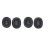 4 Pezzi per  Live 650BTNC 660 E65BTNC Duet NC Cuffia Copri Cuffie Nero 1