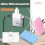 WZXPWT Rotatable Socket Converter, 3-Way Plug Adapter with Safe Copper Terminals, Space-Saving Power Strip – Compatible with US Outlets 5
