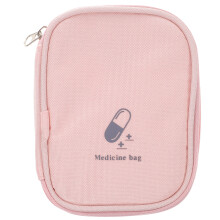 Borsa portaoggetti mini borsetta custodia per diabetici organizer per pillole accessori da campeggio e da viaggio