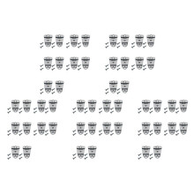 50 Pcs Handheld Mic Holder Microphone Speaker Hang Clip for CB CM300 GTX800 HLN9073 GM360 Radio