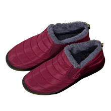 Sneeuwlaarzen voor dames, winterschoenen, instaplaarzen, herfstlaarzen, waterdichte enkellaarsjes met warme voering.