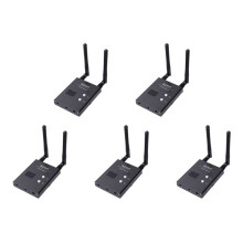 5X FPV 5,8 GHz 48CH RD945 Diversity-Empfänger mit A/V- und Stromkabeln