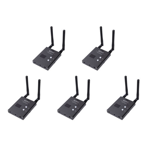 5X FPV 5.8 GHz 48CH RD945 Diversity Receiver with A/V and Power Cables