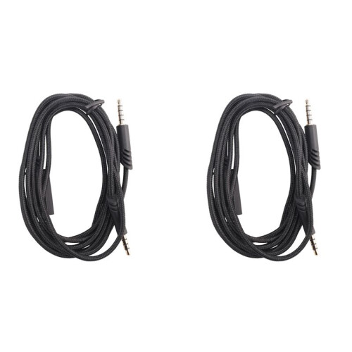 2X Replacement Earphone Cable for Astro A40 Headset,Audio Cable for Astro A10/A40 Gaming Headset,for PS5  Controller 1