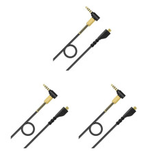 3X Replacement Audio Headset Cord for  Arctis 7 5 3 Pro Wireless Gaming Headphones 4.9Ft Cable