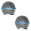 10PCS Microphone Grill Mic Grille Replacement Mic   Mesh for  Beta58A SM58 Pgx24 Slx24 2